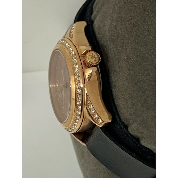 Michael Kors MK6175 Women\'s Black Leather Analog R main image 8